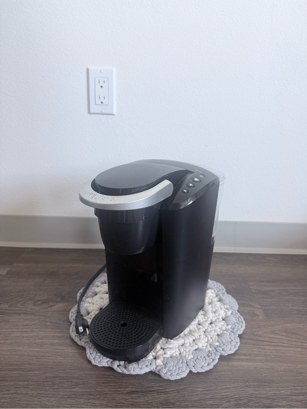 Keurig Single-Serve Coffee Maker in Black and Silver
